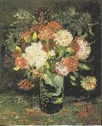 Vase with Carnations Vincent Van Gogh